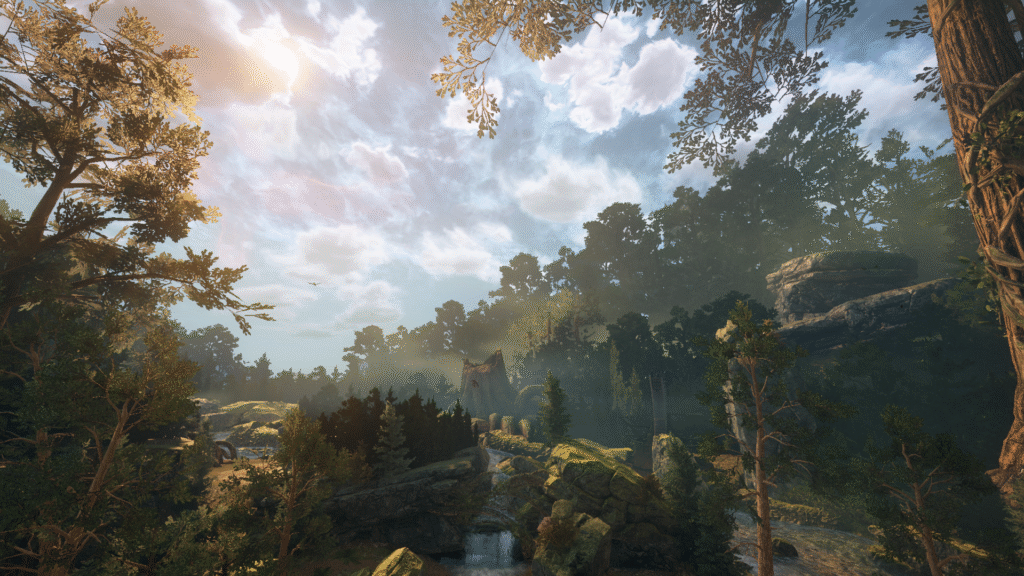 An in-game screenshot of Earth